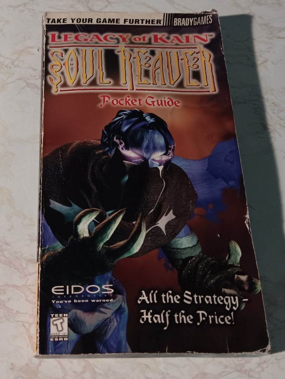 Legacy of Kain: Soul Reaver Brady Games Strategy Pocket Guide Book